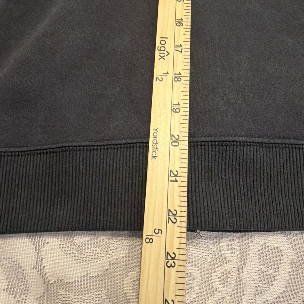 Y2K Hollister California Hoodie XS CHARCOAL GRAY SKATER GRUNGE STREETWEAR SURFER - Picture 7 of 7